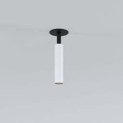 Diffe светильник встраиваемый белый/черный 5W 4200K 25027/LED Elektrostandard