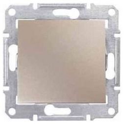 Переключатель перекрестный 1-клавишный Schneider Electric Sedna Титан 10А (сх.7)