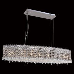 Светильник подвесной Crystal Lux ETERNIDAT SP7 CHROME
