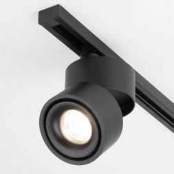 Трековый светодиодный светильник для однофазного шинопровода Elektrostandard Klips Черный 15W 4200K (LTB21) однофазный
