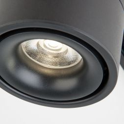 Трековый светодиодный светильник для однофазного шинопровода Elektrostandard Klips Черный 15W 4200K (LTB21) однофазный