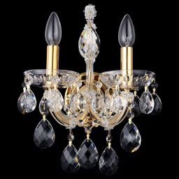 Бра Crystal Lux Isabel AP2 Gold/Transparent (CRYSTAL-LUX Isabel AP2 Gold/Transparent)