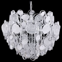 Подвесной светильник Crystal Lux Deseo SP6 D460 Silver