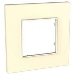Рамка 1-ая Schneider Electric Unica Quadro Бежевый MGU2.702.25