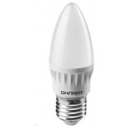 Лампа светодиодная ОНЛАЙТ 71 634 OLL-C37-8-230-2.7K-E27-FR