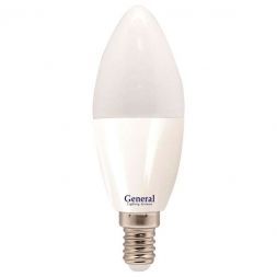Светодиодная лампа General GLDEN-CF-7-230-E14-2700 тёплый белый