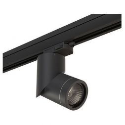 Трековый трехфазный светильник A3T051017 черный Illumo F Lightstar