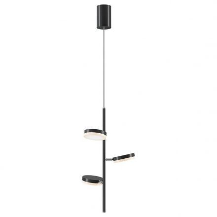 Подвесная светодиодная люстра Maytoni MOD070PL-L18B3K