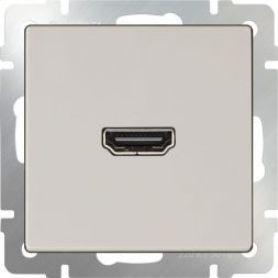 Розетка HDMI Werkel W1186003 слоновая кость (WL03-60-11)
