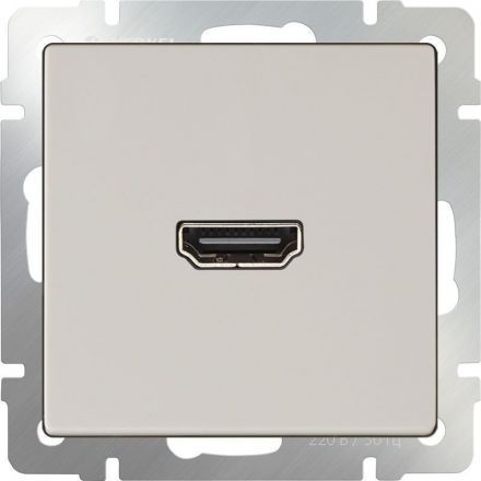 Розетка HDMI Werkel W1186003 слоновая кость (WL03-60-11)
