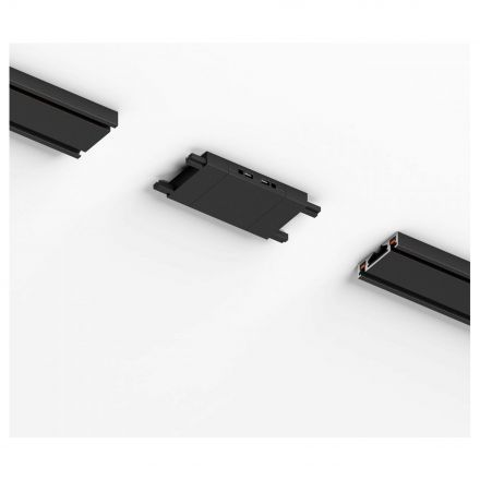 Flat Magnetic Коннектор для четырёхстороннего соединителя накладного шинопровода (чёрный) Elektrostandard