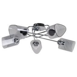 Потолочная люстра 20778/5CR GR ЭкономСвет (EKONOMSVET 20778/5CR GR)
