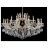 Подвесная люстра Crystal Lux Hollywood SP12+6 Gold
