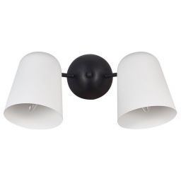 Бра Crystal Lux ENRIQUE AP2 BLACK/WHITE (CRYSTAL-LUX ENRIQUE AP2 BLACK/WHITE) Бра Crystal Lux ENRIQUE AP2 BLACK/WHITE (CRYSTAL-LUX ENRIQUE AP2 BLACK/WHITE)