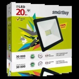 Прожектор светодиодный 20W IP65 6500K Smartbuy SBL-FLSMD-20-65K