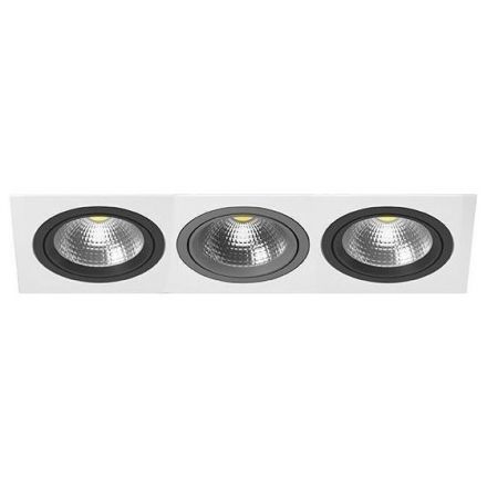 Встраиваемый точечный светильник i836070907 белый/черный/серый Intero 111 Lightstar