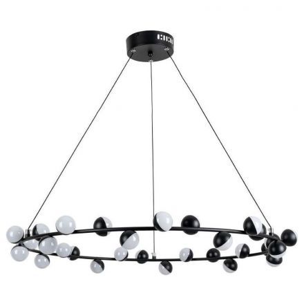 Подвесная светодиодная люстра Arte Lamp Dexter A3619SP-30BK
