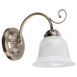 Бра классическое 91037/1wAB WT ЭкономСвет (EKONOMSVET 91037/1wAB WT)