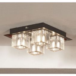 Люстра LUSSOLE LSF-1307-04 NOTTE DI LUNA хром