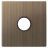 Накладка для розетки TV Werkel W1193012 бронза (WL12-TV-CP)