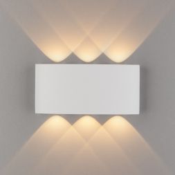 Уличный светильник Elektrostandard 1551 TECHNO LED TWINKY TRIO белый