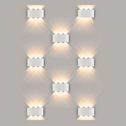 Уличный светильник Elektrostandard 1551 TECHNO LED TWINKY TRIO белый