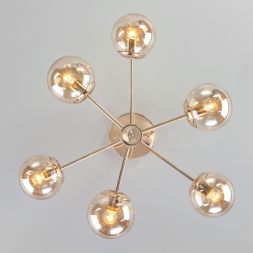 Потолочная люстра Eurosvet 30166/6 золото