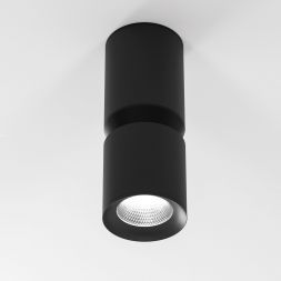 Светильник потолочный светодиодный Kayo 12W 4000К чёрный Elektrostandard