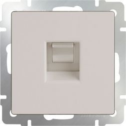 Розетка Werkel ТФ RJ-11 W1182003 слоновая кость (WL03-RJ-11-ivory)