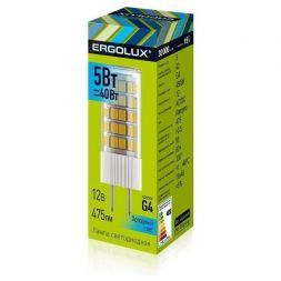 Светодиодная лампа Ergolux LED-JC-5W-G4-4K