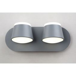 Бра Crystal Lux Madrid AP2 Gray