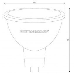 Светодиодная лампа направленного света JCDR Elektrostandard G5,3 5W 6500K (BLG5312)