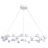 Подвесная светодиодная люстра Arte Lamp Dexter A3619SP-30WH