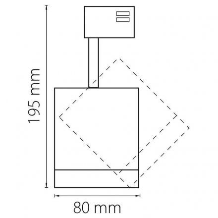 Трековый светодиодный светильник Lightstar 301294