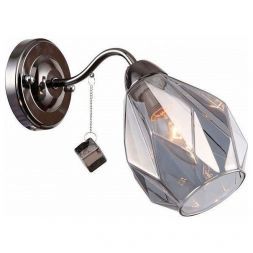 Бра Linvel LB 9298/1 Макензи Черный хром