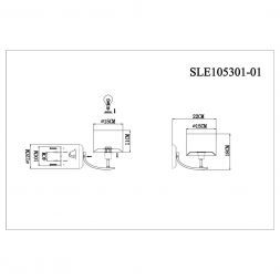 Светильник настенный Evoluce SLE105301-01 LINDA