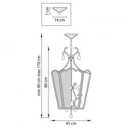 Подвесная люстра Lightstar Castello 744157
