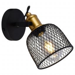 Настенный светильник Gerhort G71158/1wBK+GD BK (GERHORT G71158/1wBK+GD BK)