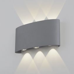Уличный светильник Elektrostandard 1551 TECHNO LED TWINKY TRIO серый