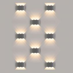 Уличный светильник Elektrostandard 1551 TECHNO LED TWINKY TRIO серый