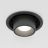 Потолочный светодиодный светильник Elektrostandard 25086/LED 8W 4000K чёрный