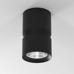 Светильник потолочный светодиодный Kayo 25049/LED 12W 4000К чёрный Elektrostandard
