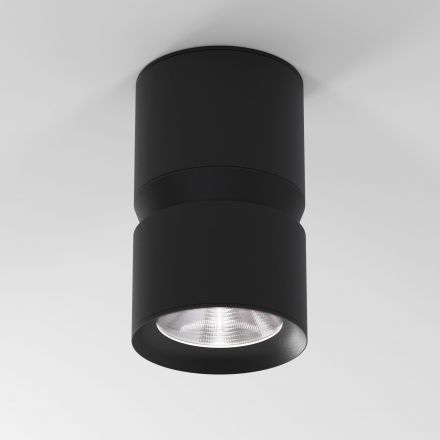 Светильник потолочный светодиодный Kayo 25049/LED 12W 4000К чёрный Elektrostandard