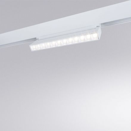 Трековый светодиодный светильник Arte Lamp A4638PL-1WH