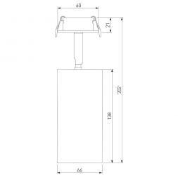 Diffe светильник встраиваемый серебряный 15W 4200K 25066/LED Elektrostandard