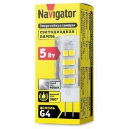 Лампа Navigator 61 484 NLL-P-G4-5-230-4K