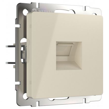 Розетка компьютерная Werkel RJ-45 W1181003 слоновая кость (WL03-RJ-45-ivory)