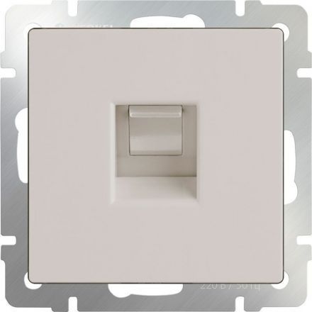 Розетка компьютерная Werkel RJ-45 W1181003 слоновая кость (WL03-RJ-45-ivory)
