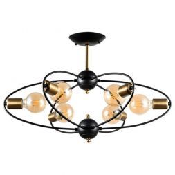 Потолочная люстра Arte Lamp A1963PL-6BK