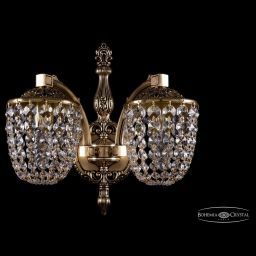 Бра Bohemia Ivele Crystal 1872/2/150/GB (BOHEMIA 1872/2/150/GB) Бра Bohemia Ivele Crystal 1872/2/150/GB (BOHEMIA 1872/2/150/GB)
